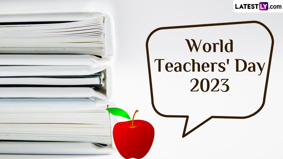 Happy International Teachers Day 2024 News - Erinna Rochette