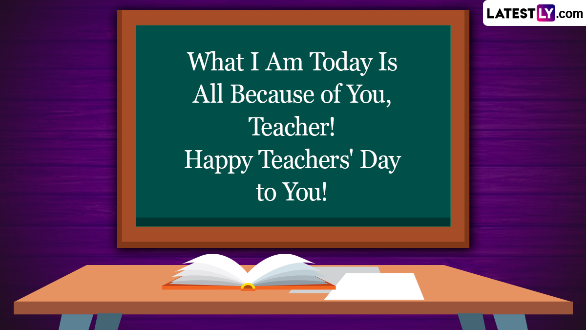 Happy World Teachers' Day 2023 Greetings and Quotes: WhatsApp Messages ...