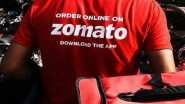 Japanese Investment Giant SoftBank To Sell 1.1% Stake in Food Delivery Platform Zomato for Rs 1,024 Crore, Says Report