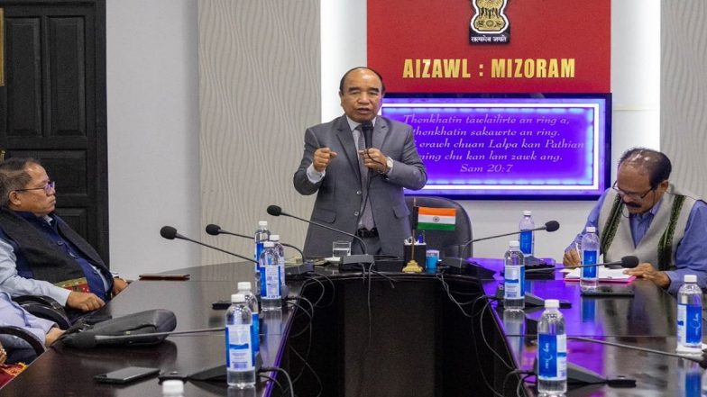 Mizoram Assembly Elections 2023: Won’t Share Stage With PM Narendra Modi When He Comes To Campaign for Polls, Says CM Zoramthanga