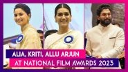 69th National Film Awards 2023: Alia Bhatt, Allu Arjun & Others Grace The Event In Style