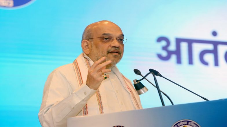 Navratri 2023: Amit Shah to Inaugurate Ram Temple-Themed Durga Pandal in West Bengal's Kolkata Today (Watch Video)