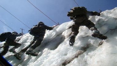 Ladakh Avalanche: One Indian Army Soldier Killed, Three Missing After Avalanche Hits Army Training Team in Kun Mountain Area