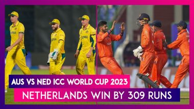 AUS vs NED ICC World Cup 2023 Stat Highlights: Glenn Maxwell's Century Leads Australia To 309-Run Victory Against Netherlands