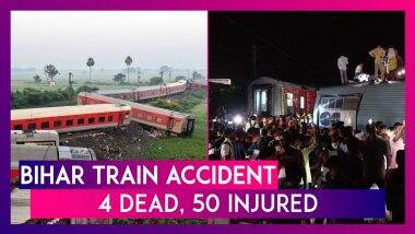 Bihar Train Accident: Four Dead, 50 Injured After North Express Train Derails Near Buxar, Rescue Operations Complete, Investigation Underway