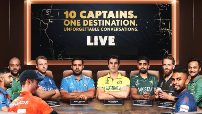 Captains Day Free Live Streaming : How to Watch Special Event Ahead of ICC Cricket World Cup 2023 Online On Mobile and On TV? 