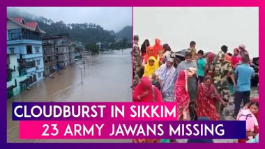 Cloudburst In Sikkim: 23 Army Personnel Go Missing Due To Flash Floods In Teesta River