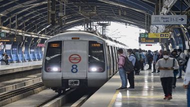 Delhi Metro Accident: Woman Comes Under Metro as Cloth Gets Stuck Between Train's Doors, Dies