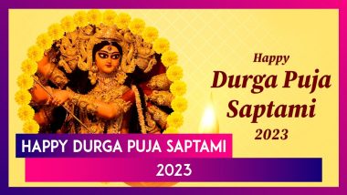 Happy Maha Saptami 2023 Greetings And Images To Share With Loved Ones As You Worship Durga Maa