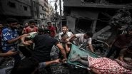 Israel-Hamas War: Palestinian Death Toll From Israeli Strikes on Gaza Strip Rises to 11,180, Over 28,000 Injured