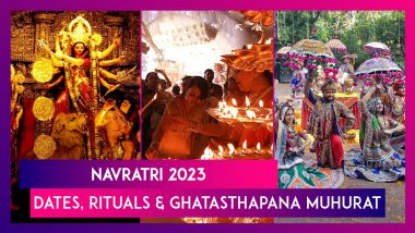 Navratri 2023: Know Dates, Ghatasthapana Muhurat, Rituals & Significance Of The Nine-Day Festival Dedicated To Goddess Durga