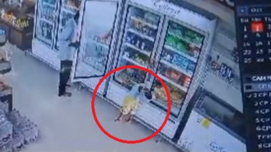 Telangana Shocker: Four-Year-Old Girl Dies While Trying To Open Refrigerator in Nizamabad’s Supermarket, Disturbing Video Surface