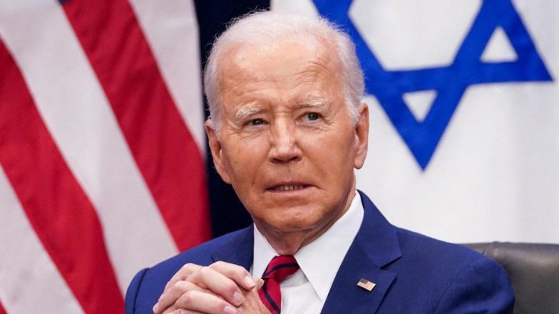 'We Have a Crazy SOB Like That Guy Putin': US President Joe Biden Calls Russian Counterpart Vladimir Putin 'Crazy SOB' at Fundraising Event in San Francisco