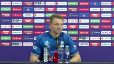 'Guy Was Sleeping for 8 Years' Journalist Asks Jos Buttler About James Anderson and Stuart Broad's 'Absence' Impacting Team's Bowling At CWC 2023, Fans React to Viral Video