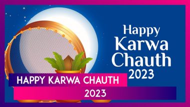 Happy Karwa Chauth 2023 Messages, Images And Wishes To Celebrate The Festival With Loved Ones