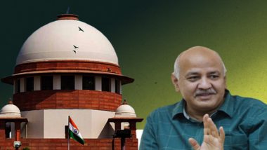 Delhi Excise Policy Case: Supreme Court Dismisses Review Plea Filed by AAP Leader Manish Sisodia Against Denial of Bail