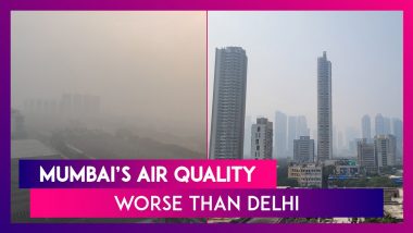 Mumbai Air Quality: City’s AQI In ‘Very Poor’ Category, Worse Than Delhi; Financial Capital Covered With Smog