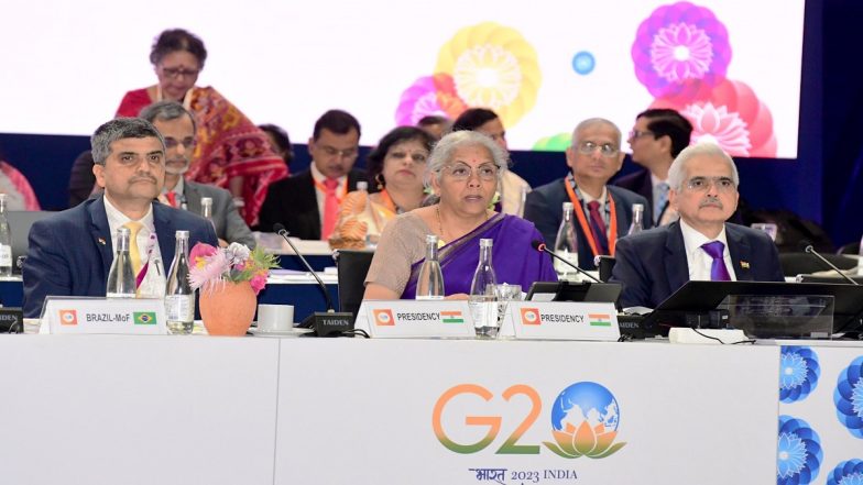 Recent Middle-Eastern Crisis, Fuel Prices and Fragmentation of Global Supply Chains Major Concerns of Emerging Markets, Says Finance Minister Nirmala Sitharaman