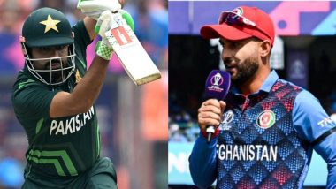 Afghanistan Win By Eight Wickets | PAK vs AFG Live Score Updates of ICC Cricket World Cup 2023: Noor Ahmad, Batters Lead Afghanistan to Historic Victory