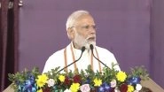 PM Narendra Modi Lays Foundation Stone, Inaugurates Development Projects Worth Rs 5800 Crores in Gujarat&rsquo;s Mehsana (Watch Videos)