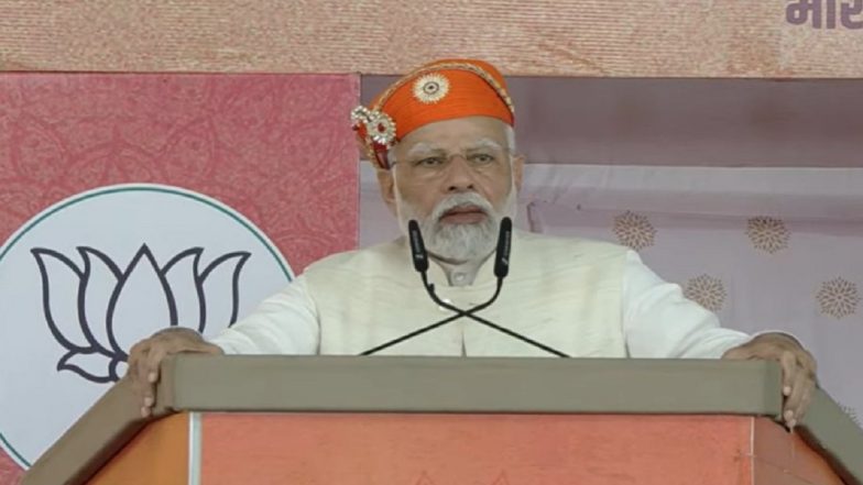 Rajasthan Assembly Election 2023: PM Narendra Modi Promises ‘Pakka Ghar’ and Tap Connection to Each Poor if BJP Government Comes Back To Power in State