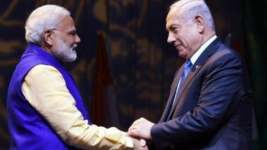 Israel-Hamas War: PM Narendra Modi Expresses Deep Condolences Over People Killed in Israel During Telephonic Conversation With Israeli PM Benjamin Netanyahu