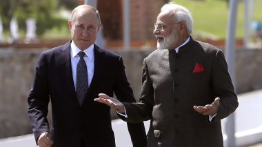 Russian President Vladimir Putin Praises India Says, ‘PM Narendra Modi Cannot Be Intimidated or Forced To Take Actions Contrary to Indian Interests’ (Watch Video)