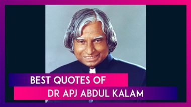 Dr APJ Abdul Kalam Quotes And Images To Motivate Students This World Students' Day 2023