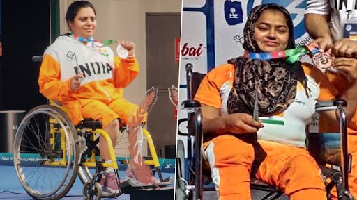 Zainab Khatoon Wins Silver Medal, Raj Kumari Settles for Bronze in Women's 61kg Powerlifting Event at Asian Para Games 2023