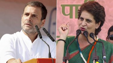 Telangana Assembly Elections 2023: Rahul Gandhi and Priyanka Gandhi To Boost Congress Campaign in State; To Take Part in Bus Yatra From October 19