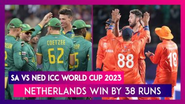 SA vs NED ICC World Cup 2023 Stat Highlights: Scott Edwards Powers Netherlands To Historic Victory