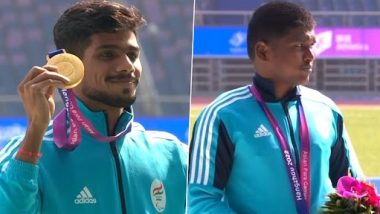 Asian Para Games 2023: Sailesh Kumar Wins Gold Medal, Mariyappan Thangavelu Secures Silver in Men’s High Jump T63 Event