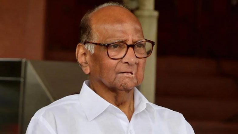 Maharashtra: NCP President Sharad Pawar Slams CM Eknath Shinde Government, Raises Concern Over Security of Women, Contractual Hiring in State