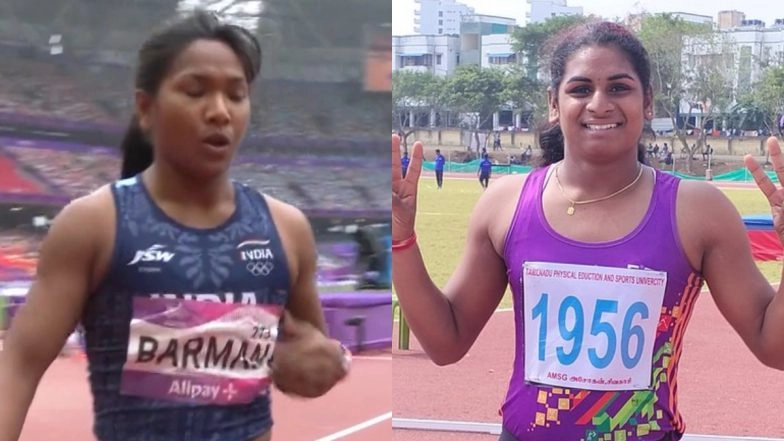 'Lost My Medal to a Transgender Woman' Swapna Barman Alleges Compatriot Asian Games 2023 Bronze Medallist Nandini Agasara Ineligible to Compete in Heptathlon