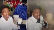 YouTuber IShowSpeed Performs Elephant Toothpaste Experiment in His Bedroom on Live Streaming, Gets Medical Assistance as Scientific Test Goes Horribly Wrong (Watch Video)