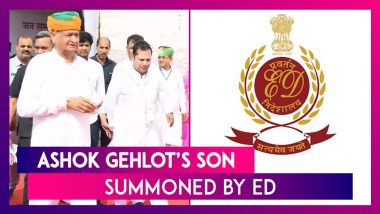 Vaibhav Gehlot Receives ED Summons: Ashok Gehlot’s Son To Be Questioned On October 27 In Forex Violation Case