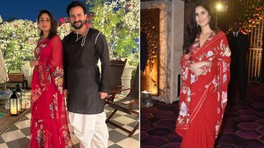 Fashion Faceoff: Kareena Kapoor Khan or Katrina Kaif, Whose Red Saree Did You Like?