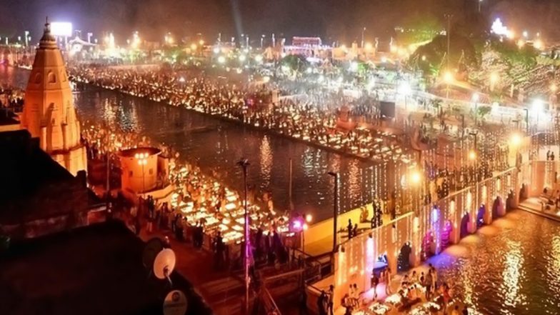 Diwali 2023: 24 Lakh Diyas at 51 Ghats, Ayodhya Deepotsav Aims To Set ‘World Record’ This Deepawali Festival (Watch Video)