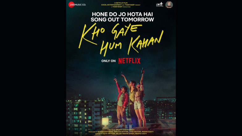 Kho Gaye Hum Kahan's First Song 'Hone Do Jo Hota Hai' Starring Siddhant Chaturvedi, Ananya Panday and Adarsh Gourav to Be Out on November 30!