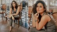 Lady Boss! Kareena Kapoor Khan Serves Glam Goals in Beige Sleeveless Coat With Plunging Neckline and Pants (View Pics)