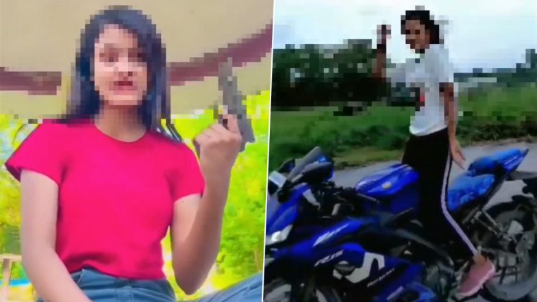 Bihar: Bike Stunts and Brandishing Gun on Reel Video Lands Girl in Police Custody in Muzaffarpur