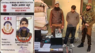 Jammu and Kashmir: Man Arrested for Posing As CBI Officer in Baramulla