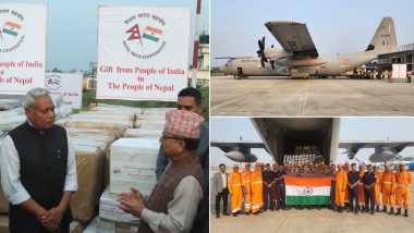 Nepal Earthquake: India Delivers Medicines and Relief Material to Quake-Hit Country, EAM S Jaishankar Shares Pics