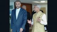 Israel-Hamas War: EAM S Jaishankar Speaks With Iranian Counterpart Hossein Amirabdollahian, Discusses &lsquo;Grave Situation&rsquo; in West Asia and Humanitarian Support