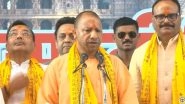 Uttar Pradesh CM Yogi Adityanath Chairs Cabinet Meeting With Council of Ministers in Ayodhya (Watch Video)