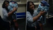 Baby Delivered in Mumbai Local Video: Pregnant Woman Gives Birth On Local Train With Elderly Lady&rsquo;s Help