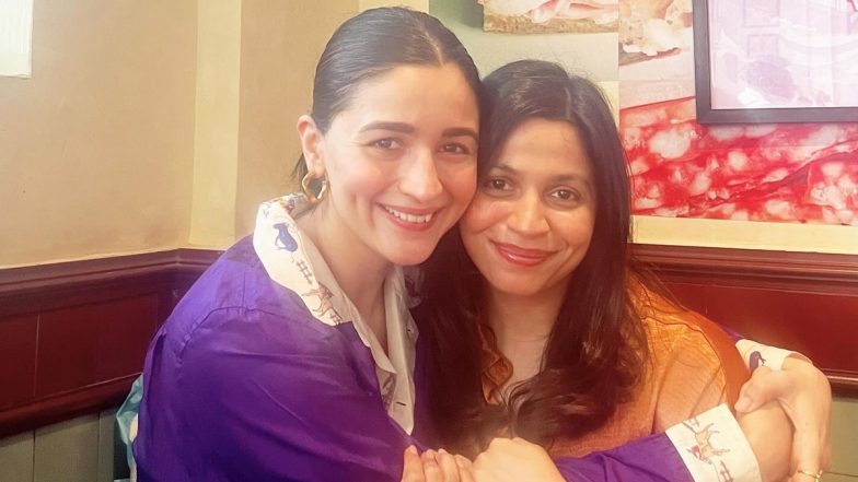 Alia Bhatt Celebrates Sister Shaheen Bhatt’s Birthday at a Restaurant in Mumbai, Shares Their Adorable Pictures on Insta!