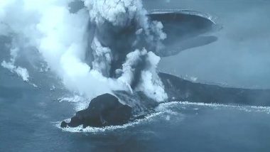 Volcano Eruption in Japan Videos: Volcano on Iwo Jima Island Erupts, Sends Ash Soaring Into Sky