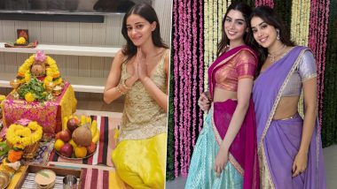 Dhanteras 2023: Ananya Panday, Janhvi Kapoor, Khushi and Other B-Town Celebs Extend Heartfelt Wishes on Auspicious Day of Dhantrayodashi (Check Posts)