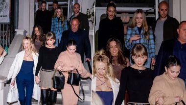 Selena Gomez Reemerges in NYC With Taylor Swift, Cara Delevingne, Gigi Hadid, Sophie Turner and Brittany Mahomes Amid Instagram Controversy (View Pics and Video)